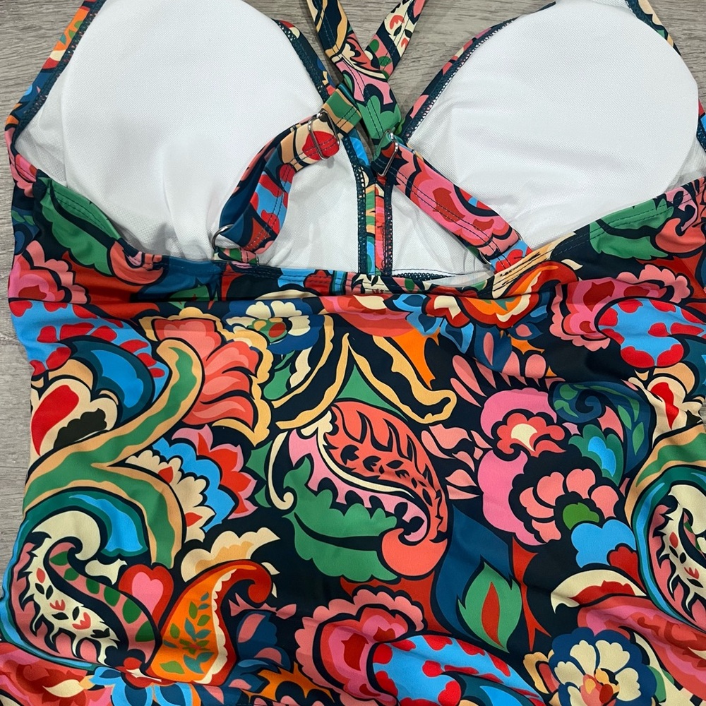 Colorful Floral Venus Two Piece NWOT - Picture 5 of 6